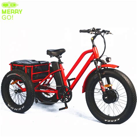 Electric Adult Tricycle Big Tire Bike