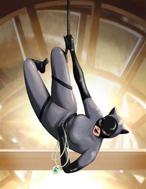 Catwoman In Her Classic Grey Meow Catwoman Batman The Animated
