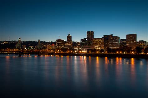 Portland Skyline Ed Okeeffe Photography
