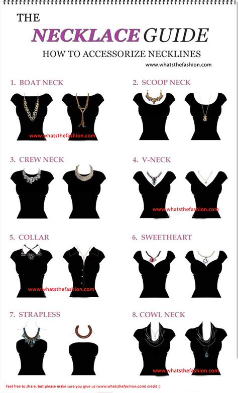 The Necklace Guide How To Accessorize Necklines