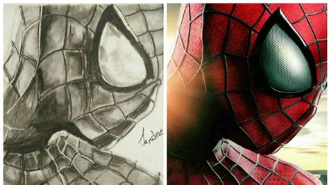How To Draw Realistic Spider Man 😍🕷🕸 Youtube