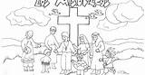 Coloring Missionaries Dibujos sketch template