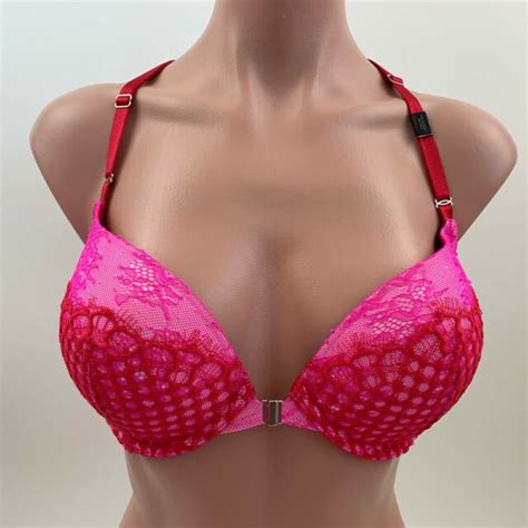 Victoria S Secret Very Sexy Push Up Bra Red Size 32ddd Nwt For Sale Online