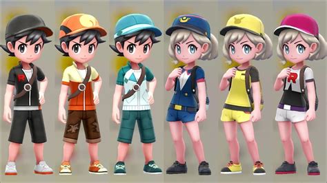Pokemon Lets Go Characters