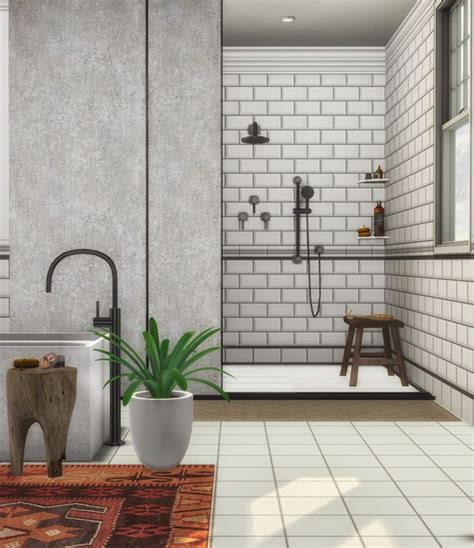 Ms91 Orama Bathroom Ts4 Sims House Sims 4 Kitchen Sims Freeplay