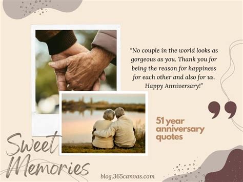 50 Best 51st Year Anniversary Quotes Wishes And Messages