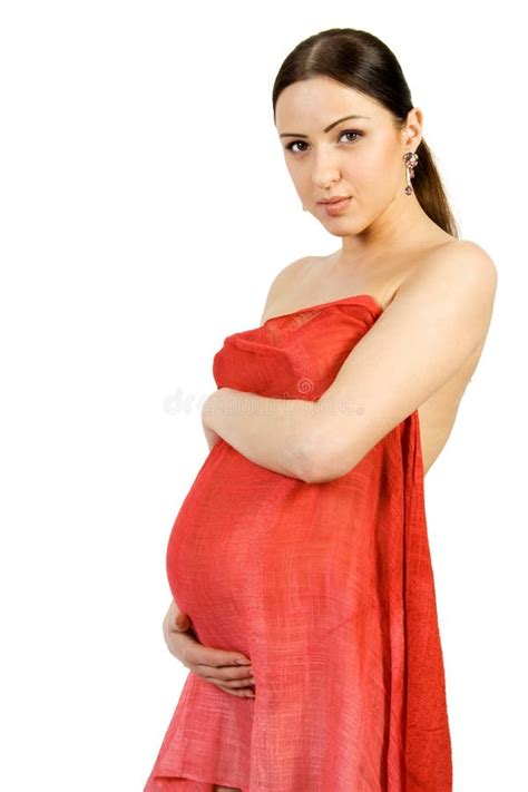 Happy Pregnant Young Women Stock Photo Image Of Happiness 2637844