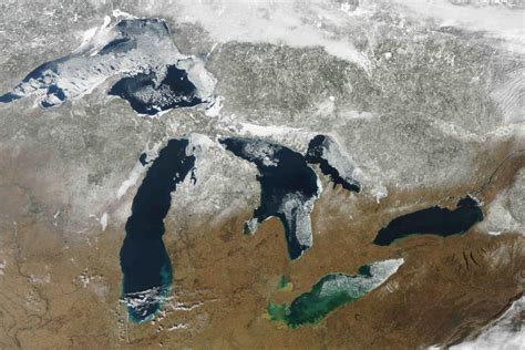 Continued Ice Loss On The Great Lakes May Cause Widespread Change In