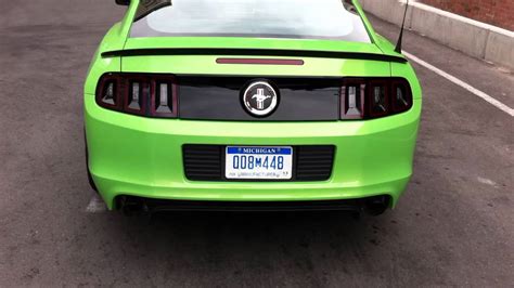 2013 Boss 302 Mustang Exhaust Note Youtube