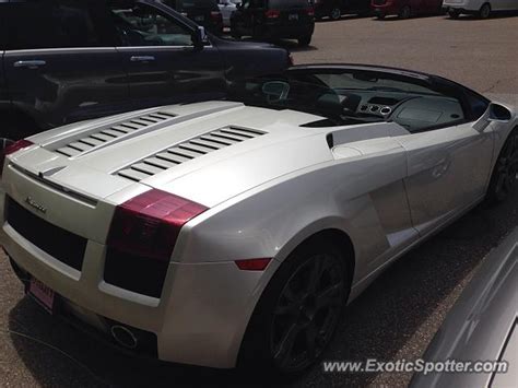 Check spelling or type a new query. Lamborghini Gallardo spotted in Detroit, Michigan on 06/21/2014