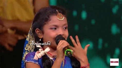 Srimathi Super Singer Performance Vijay Tv Super Singer 7 Youtube