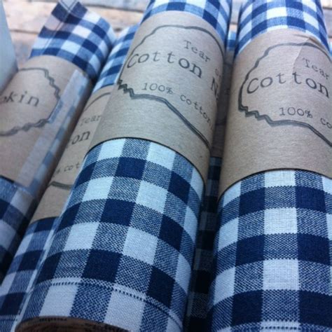 Enjoy free shipping on most stuff, even big stuff. Cocktail napkins navy wedding. Check. | Gingham wedding ...