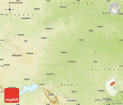 Physical Map Of Raichur