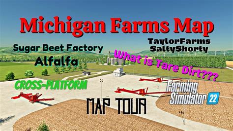 Michigan Farms Map Map Tour Taylorfarms Saltyshorty Fs22