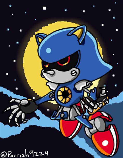 Pixel Metal Sonic By Parrish9224 On Deviantart