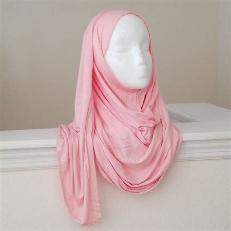 instant jersey hijab instant hijab slip on hijab pinless etsy