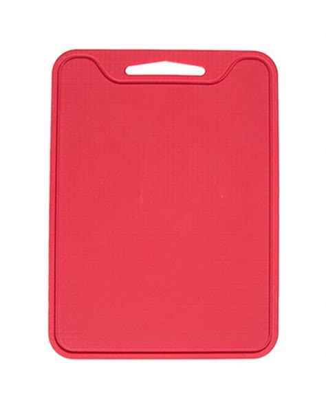 115x85 Inch Red Flexible Silicone Cutting Board Easy To Fold Unicook