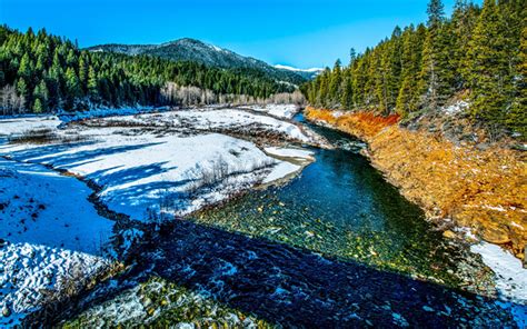 Download Wallpapers Trinity River Spring Landscape Spring Mountain