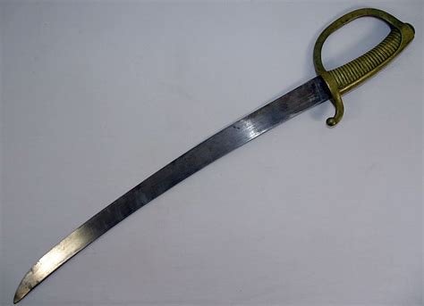 19th Century Brass Handled European Short Sword Griffin Militaria