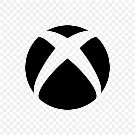 Black Xbox 360 Xbox One Logo Png 2048x2048px Black Black And White Brand Logo Monochrome