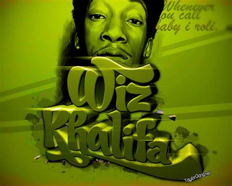 Wiz Khalifa Green Rap 2048x1152 For Your Mobile And Tablet Green