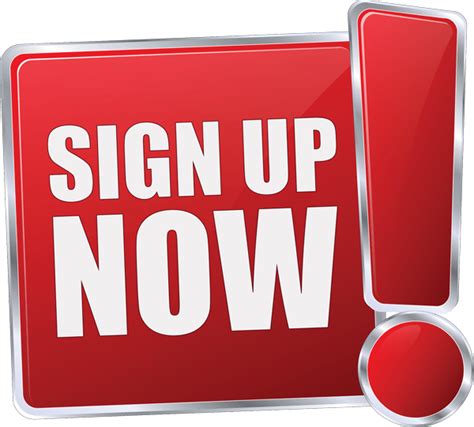 Sign Up Today Png To Created Add 32 Pieces Transparent Sign Up