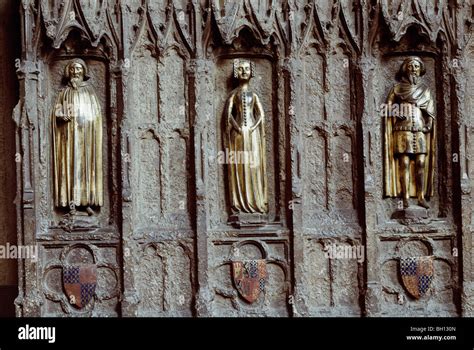 Edward Iii Tomb In Westminster Abbey Bronze Weepers Or Statuettes Of