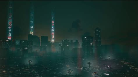 Cyberpunk 2077 Zoom Background Night City Youtube