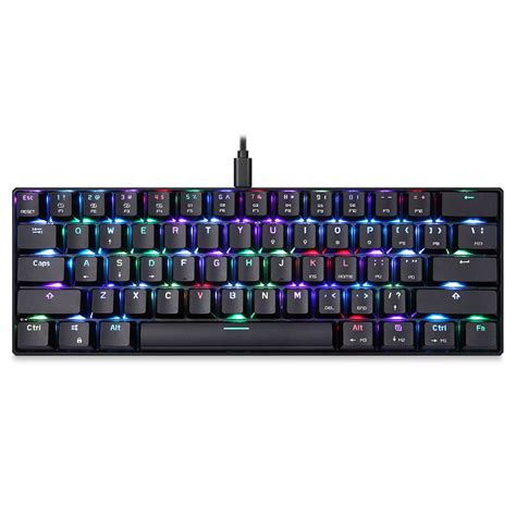 Motospeed Ck61 Mechanical Gaming Keyboard 61 Keys Portable Keyboard