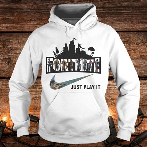 Fortnite Battle Royale Nike Just Play It Shirt Premium Tee Shirt