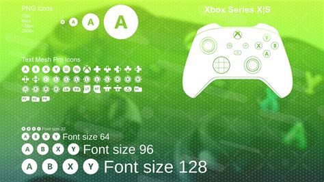 Artstation Xbox Buttons Icons Overlays Game Assets