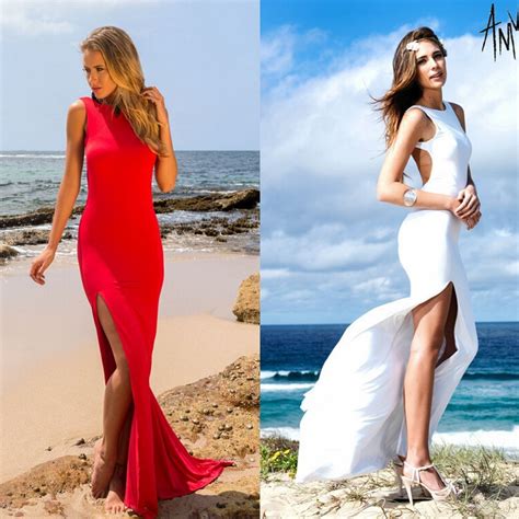 2015 Summer Sexy Women Maxi Dress Red Bandage Long Dress Sexy Wrap