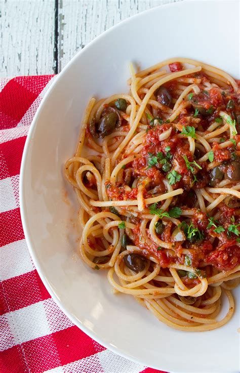 Watch the full video to follow along as i cook this recipe step by step or continue we're going to let the sauce cook for 10 minutes. Spaghetti alla Puttanesca | Recipe | Spaghetti alla ...