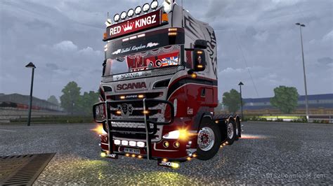 Scania V8k Blaine R620 V20 Euro Truck Simulator 2 Mods