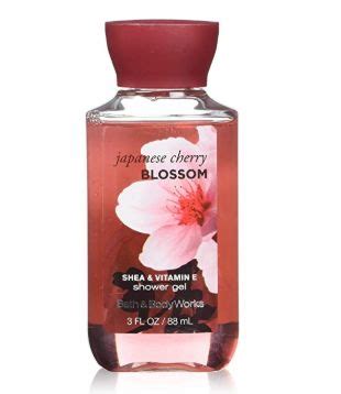 A Bottle Of Japanese Cherry Blossom Shower Gel