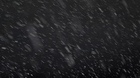 Slow Motion Footage Of Snow Falling Isolated Stock Footage Sbv