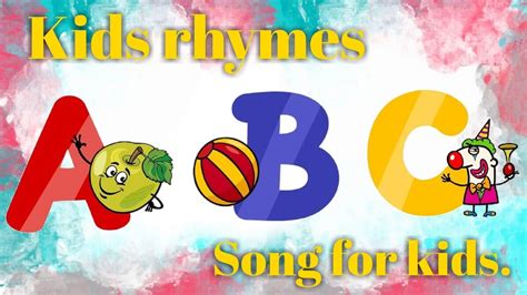 Phonics Songrhymesabcd Song For Kidsabcd Poem Nursery Rhymes For