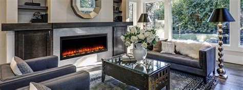 Fireplace pro offers a large variety of linear and traditional electric fireplace styles and options. Majestic Simplifire Allusion Platinum 50" Electric ...