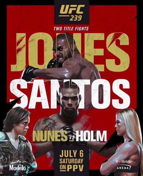 Ufc 239 Preview Baltimore Sports And Life