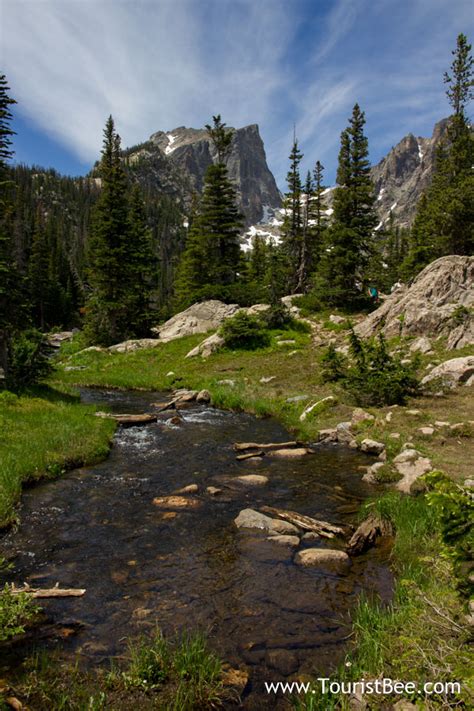 Rocky Mountains National Park Colorado Mountain Stream Weaving Its