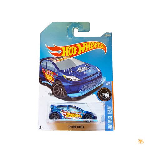 Hot Wheels Regular Ford 12 Ford Fiesta Blue Torita