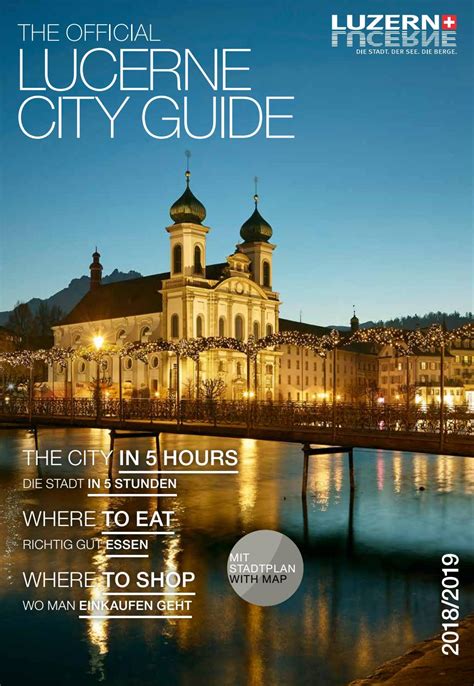 The Official Lucerne City Guide 201819 By Ba Media Gmbh Issuu