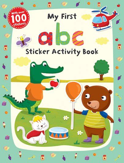 My First Abc Sticker Activity Book X30 Scholastic Shop