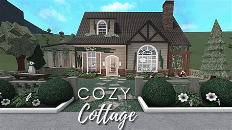 Bloxburg Cozy Cottage House Build Youtube