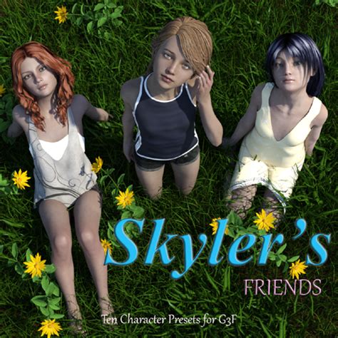 Skyler S Friends Daz3d And Poses Stuffs Download Free Discussion About 3d Design