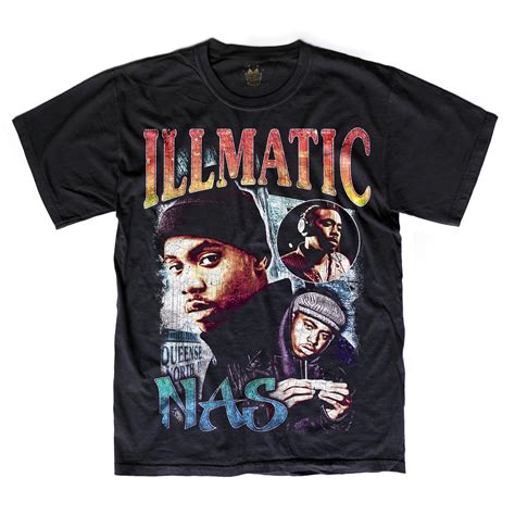 Nas Illmatic Tee Vintage Rap Tees Rap Shirt Shirts