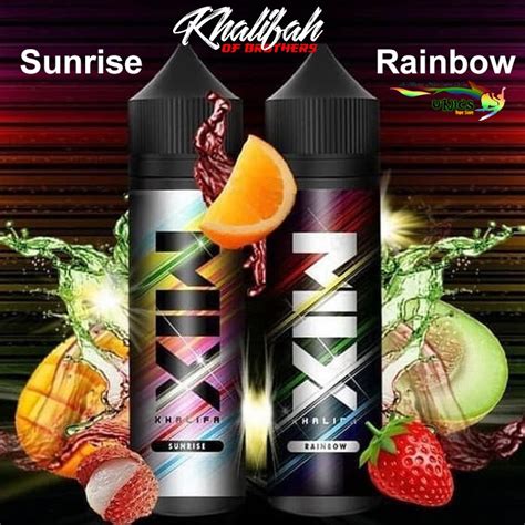 Jual Liquid Freebase Khalifa Mix Sunrise Strawberry Mocktail