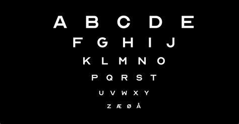 Optician Sans A Free Font Based Upon The Letters Historically Used On