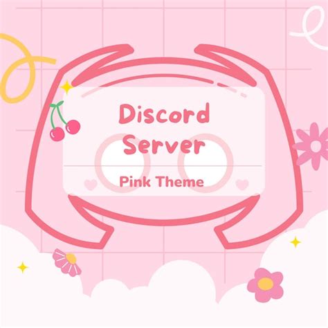 Pink Aesthetic Discord Server Template