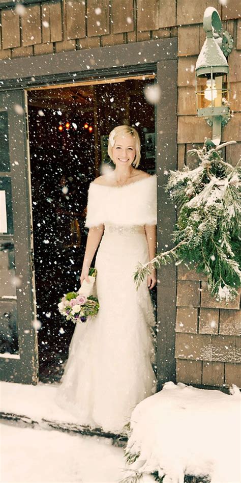 18 winter wedding dresses and outfits see more winter wedding